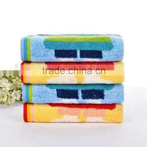 Supply High Qulity 100% Cotton Jacquard Baby Towel Wholesale thumbnail-1
