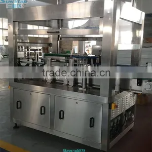 Automatic High Quality Capacity Opp Hot Melt Glue Glass Bottle Labeling Machine thumbnail-1