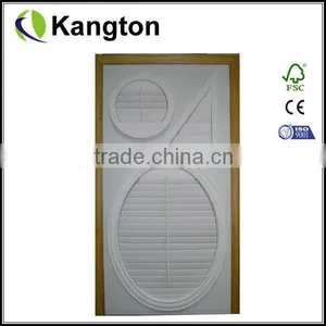 Wood Closet Louver Door thumbnail-1