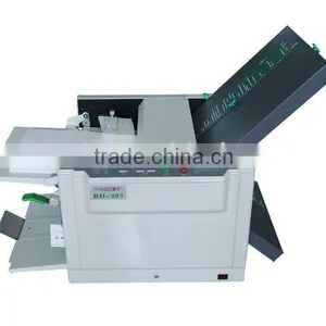 A4 Desktop Manual Sheet Paper Folding Machine thumbnail-1