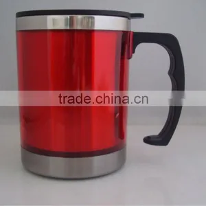 400ml Coffe Mug With Handle Thermo Mug thumbnail-1