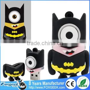 Bulk Popular Cartoon Super Heroes Series Usb Flash Drive Custom Pendrive,Wholesale Full Capacity Minions Memory Stick thumbnail-1