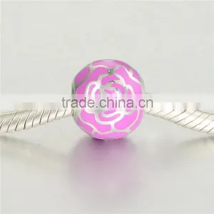 Fashionable European Style Enamel 925 Sterling Silver Charm Beads thumbnail-2