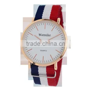 Hot Selling Men's Slim Watch With Nylon Watch Bands thumbnail-6