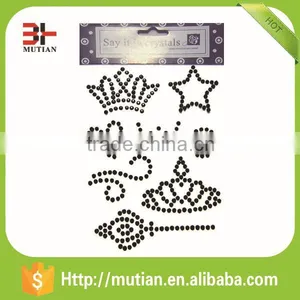 Newest Crown Star Crystal Sticker thumbnail-1