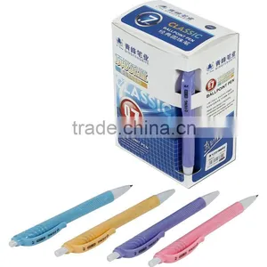 Plastic Ball Pen, Colorful Barrel, Best Quality With Cheap Price thumbnail-1