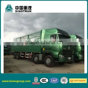 Howo Sinotruk A7 8x4 Stake Cargo Truck thumbnail-1