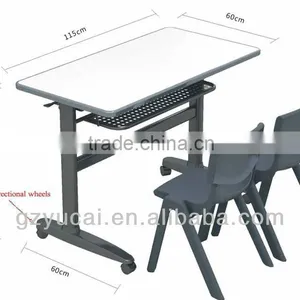 Moveable Double School Desk/boardroom Table thumbnail-1