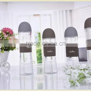 Promotional Plastic Water Bottle Clear Plastic Drinking Water Bottle With Fancy Design thumbnail-1