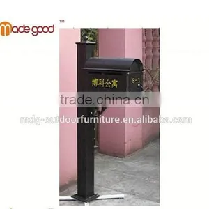 Modern Stainless Steel Tin Electronic Wall Mounted Mailbox Cover thumbnail-1