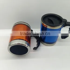 Custom Non-spill Coffee Thermos Stainless Steel Travel Mug, Travel Plastic Mug, Tumbler Mug thumbnail-5