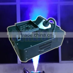 1500W Fog Machine 21*3W RGB Flame Effect Light thumbnail-1