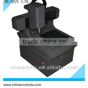 Metal Cast Structure WIN2000/XP/VISTA System High Precision Professional Small-size Desktop PCB CNC Driller MN-3030 thumbnail-1