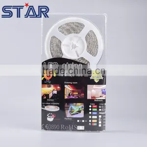2835 12v/24v 300led Indoor BLUE Flexible LED Strip Light With Power Supply Cheap Led Strip Set Christmas Light thumbnail-2