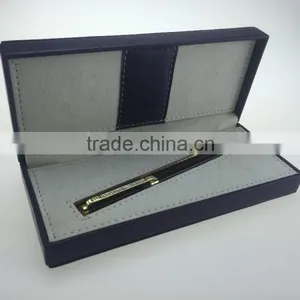 Blue Color Fancy Professional Cardboard Pen Gift Box for Sale thumbnail-1