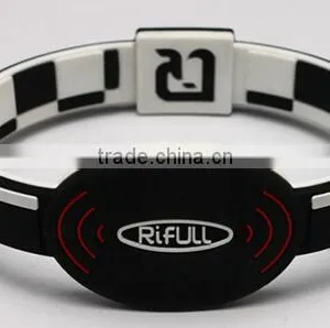 Custom Smart Chip Silicone RFID Wristband thumbnail-2