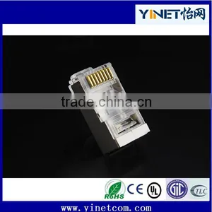 STP CAT6 Shielded RJ45 Modular Plug Guangzhou Supplier thumbnail-2