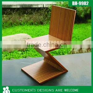 Bamboo Outdoor Chair, Cheap Outdoor Chair, Outdoor Dining Chair thumbnail-3