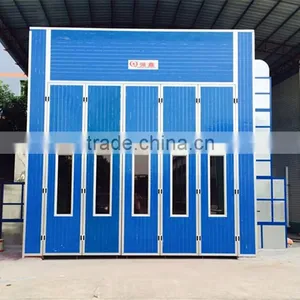 CE Certification QX3000A Big Size Truck Paint Booth for Sale thumbnail-3