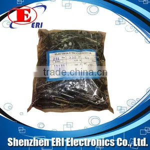 330uF 50V Dip Electrolytic Capacitor 10*30mm thumbnail-1