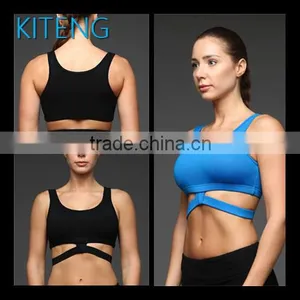 Kiteng 2016 New Design Sexy Hot Girl Yoga Bra With Strap on the Back Office In United State (USA) thumbnail-1