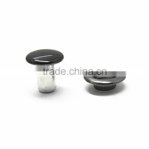 Metal Decorative Gold Hollow Rivets With Logo thumbnail-6