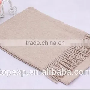 Solid Color Tassels Women Trendy Scarf thumbnail-4