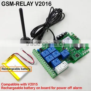 GSM Relay Switch Controller SMS Texts for Switching Relay With Dialling-in Remote Control thumbnail-1