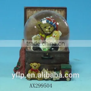 Christmas Decoration Resin Snow Globe Glass Snow Globe Crafts thumbnail-4