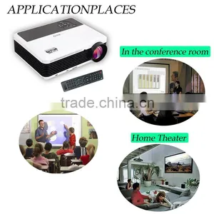 3600Lumens Led Portable Projector With HDMI VGA AV Earphone Function thumbnail-5