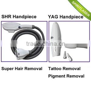 Aispirit Combination Machine YAG Laser Removal Pigment and SHR Handle for Fast Hair Removal thumbnail-5