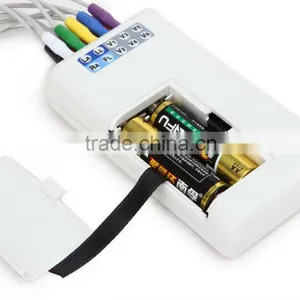 LCD Display Mini 12 Channels ECG Holter Monitor With Free Software 24 Hour Recording Time 3 Channel Optional 2G Flash Memory thumbnail-3