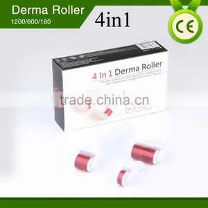 New & Hot Products! Meso Roller 1200+720+300 Pins Microneedle 4 in 1 Derma Roller thumbnail-1