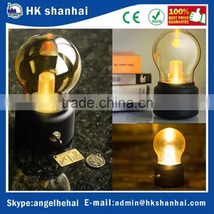 New Product Cheap Metal Lever Switch Bulb Lamp USB Night Light Button Switch 0.3W Minimalist Glass Night Light Bulb Lamp thumbnail-5