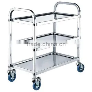 TT-BU100C Stainless Steel Classic Dining Cart thumbnail-1
