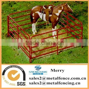 Cheap Metal Livestock Animal Farm Fence Rails Holding Yards Ranch Fence Panels thumbnail-5