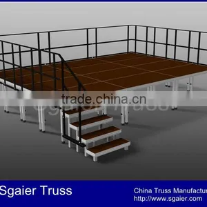 CE Certificate Aluminum Outdoor Stage Portable Stage thumbnail-1