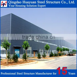 EN 1090 Certified Prefabricated Light Steel Frame Workshop thumbnail-1