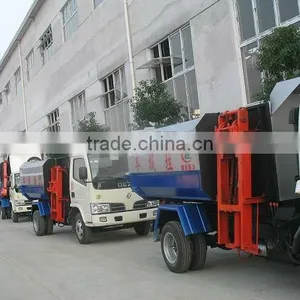 DongFeng Hang-dustbin Garbage Truck, Garbage Truck 4X2 New Garbage Truck thumbnail-1