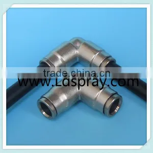 3/8 Quick Coupling Slip Lock 90 Degrees Elbow Connector thumbnail-1