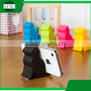 Multi Mini Plastic Portable Cat Desktop Table Cell Mobile Phone Bracket Stand Support Holder thumbnail-1