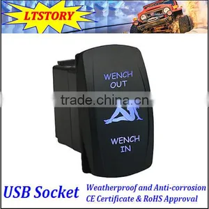 Laser Etched Carling Rocker Switch thumbnail-1