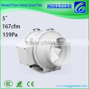 3"/4"/5"/6"/8"/10"/12" Mixed Flow Inline Duct Fan thumbnail-2