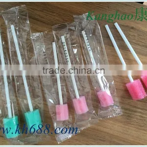 Factory Directly Sell Liquid Filled Foam Swab,sterile Swab, Foam Tipped Oral Swabs,disposable Oral Swabs,swab Stick thumbnail-1