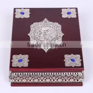 Metal and Wood Muslim Bible Box , Quran Box thumbnail-2