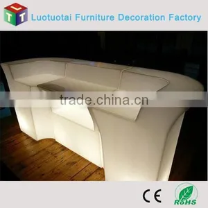 Nightclub Modern Plastic Illuminated LED Furniture Portable Mobile Led Bar thumbnail-4