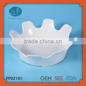 Wholesale White Ceramic Plates Bulk,fruit Plate thumbnail-1