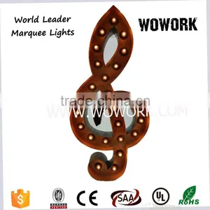 Waterproof Funfair Customised Metal LED Sign Decorative Advertising Backdrop Lamp thumbnail-1