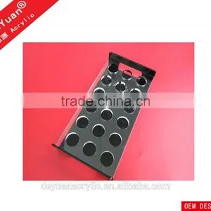 China Wholesale Pirce Acrylic Wine Glass Holder Tray thumbnail-1