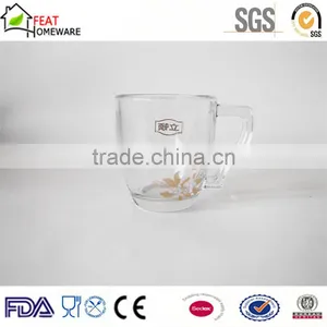 Good Quality Wholesale Double Wall Glass Coffee Tea Mug Cup thumbnail-1